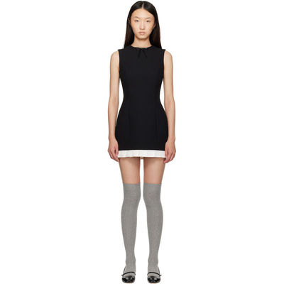 Shushu/Tong 女士 短款连衣裙 黑色 Sleeveless Slim-Fit 连衣裙