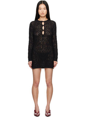 Loulou de Saison 女士 短款连衣裙 黑色 Evan 连衣裙