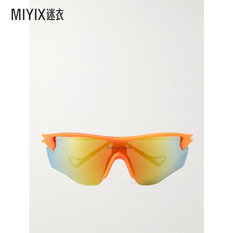 District Vision 男款Junya Racer D形框聚碳酸酯太阳眼镜 迷衣时