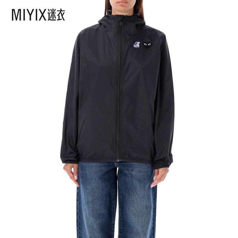 [秋冬新品]Comme Des Garcons Play川久保龄 男女同款防水拉链连