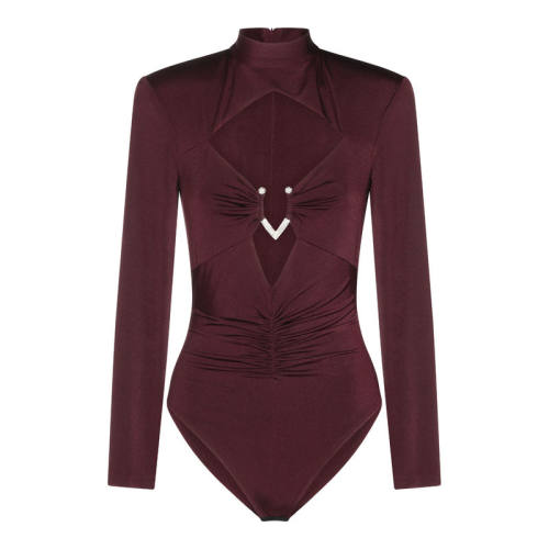 NISSA 女士 FW26 连体衣 BODYS16732BORDEAUX