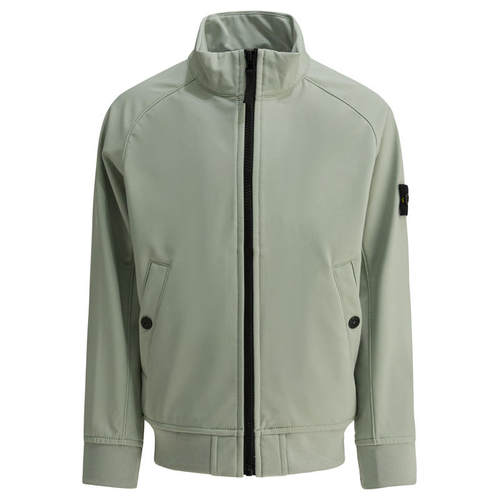 Stone Island 石头岛 男童 SS26 夹克 灰色聚酯童装
