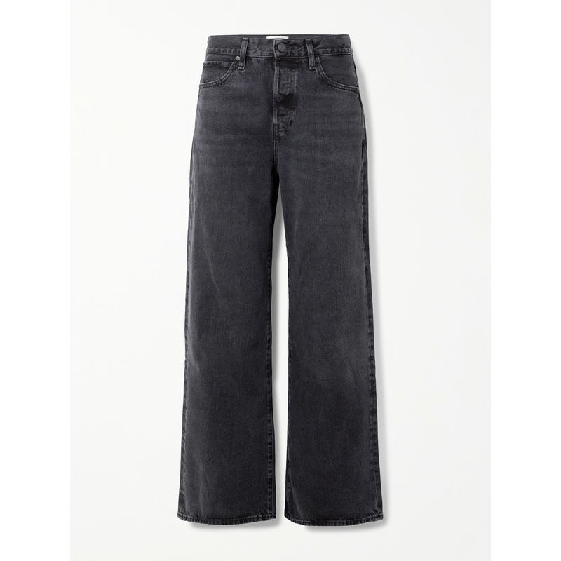 FRAME 女士 秋冬新品 牛仔长裤 宽松款低腰阔腿牛仔裤