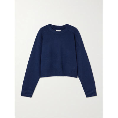 Loulou de Saison 女士 SS26 毛衣 Bruzzi 短款羊毛羊绒混纺毛衣