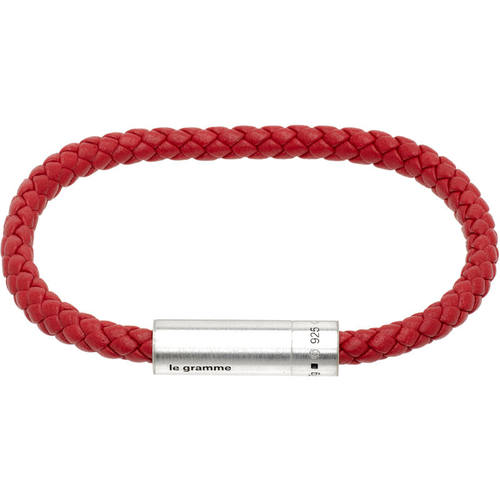 Le Gramme 男士 手链 Leather Cable le 7g 手环法国官网直邮进口