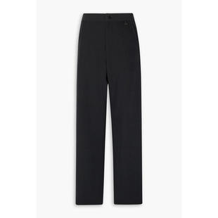 网球条纹弹力绉长运动裤 长裤 女士 Commission