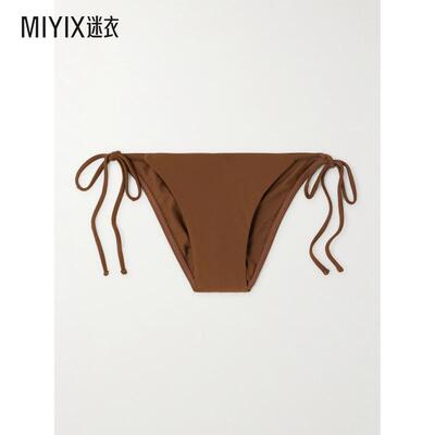 Matteau 女款The String 花卉印花再生比基尼三角裤 迷衣时尚