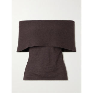 Monroe Arch4 毛衣 SS26 露肩有机羊绒上衣 女士