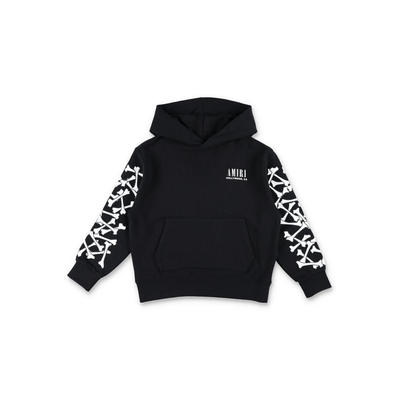 Amiri 埃米尔 男童 SS26 卫衣 Amiri Bones kid's 棉质连帽衫童装
