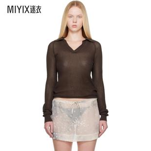 棕色 Wool 迷衣时尚 Paloma 衫 Dandy 女款 Polo