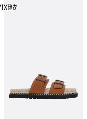 【春夏新品】Castañer 女款Ter/261 平底光滑皮质凉鞋 迷衣时尚