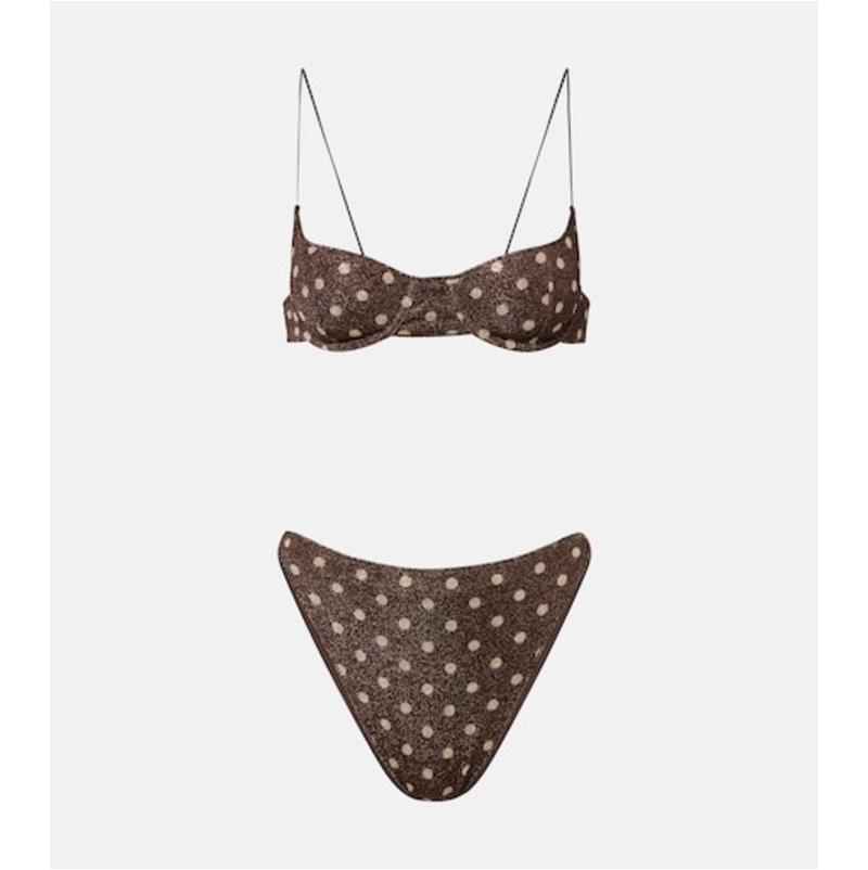 Os&eacute;ree Swimwear 女士 比基尼 Lumi&egrave;re 波尔卡圆点
