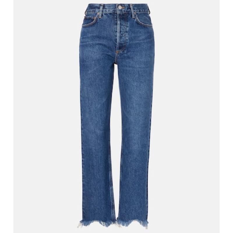 AGOLDE 女士 牛仔长裤 90's 中腰直筒牛仔裤