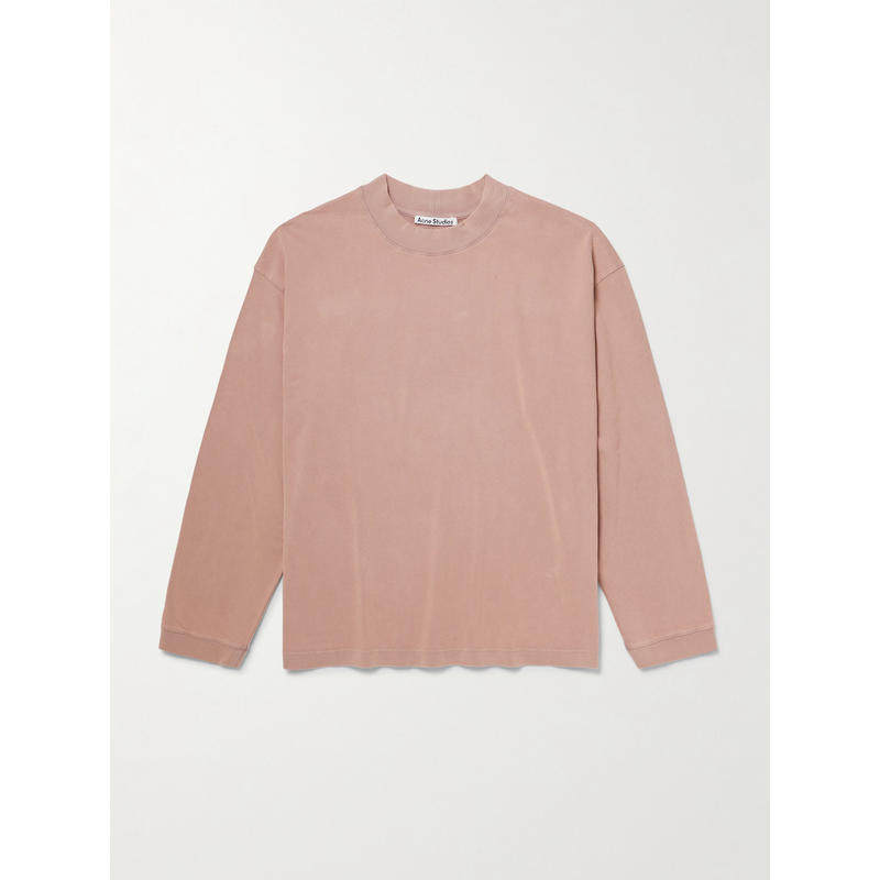 Acne Studios 男士 FW25 衬衫 Enick U 复古棉针织T恤