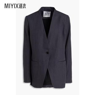 迷衣时尚 Alex 外套 斜纹布西装 Mill女士Janine