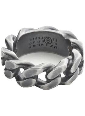 MM6 Maison Margiela 马吉拉MM6 女士 FW26 戒指 Chain-link ring