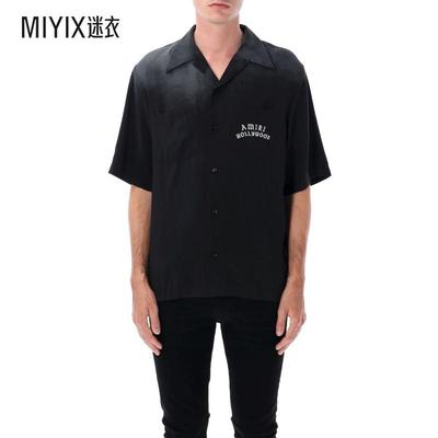Amiri 男款HOLLYWOOD 保龄球衬衫 迷衣时尚