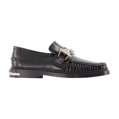 Toga 女士 FW26 鞋靴 AJ1510 皮质黑色乐福鞋