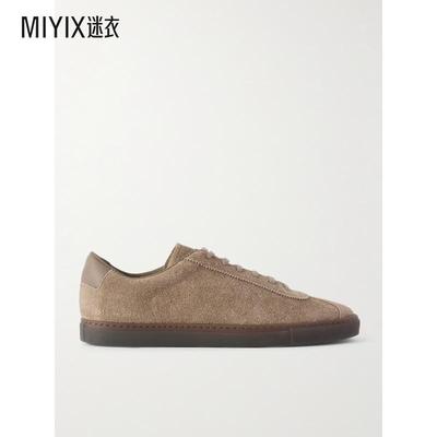 【秋冬新品】Common Projects 男款Field 磨面绒面革训练运动鞋