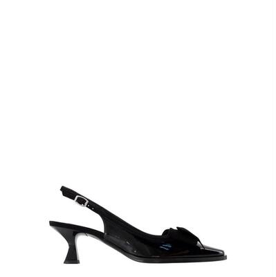 CAREL 女士 FW25 高跟鞋 Paris 侯爵夫人蝴蝶结细节露跟
