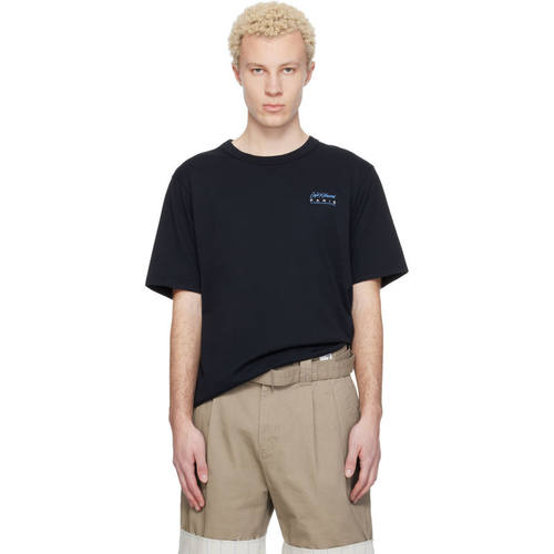 Maison Kitsuné 男士 T恤 黑色 Year Of The Horse Relax
