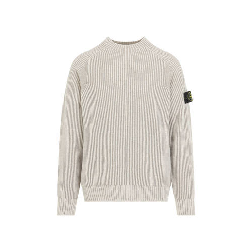 Stone Island 石头岛 男士 FW26 上衣 米白色水手领
