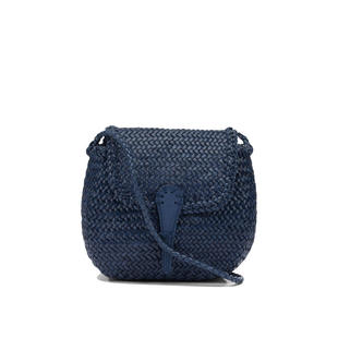 Diffusion CITY 女士 斜挎包 迷你蓝色皮革 SS26 Dragon