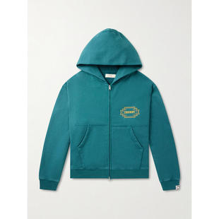 男士 Angeles 卫衣 Navajo Cherry Logo刺绣棉针织拉链连帽衫 Los