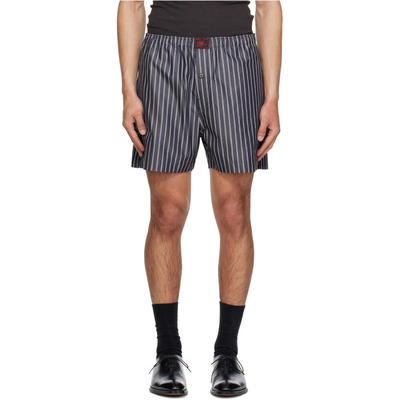 Willy Chavarria 男士 短裤 黑色  白色 Willy Woven Boxer