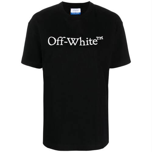 Off-White 女士 FW25 T恤 Bookish 大号徽标