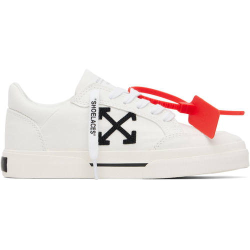 Off-White 女士 运动鞋 白色 Vulcanized Low Canvas