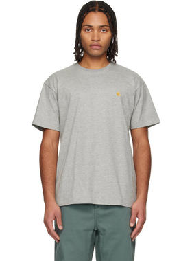 Carhartt WIP卡哈特 男士 T恤 灰色 Chase T 恤