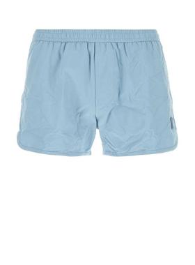 Ami Paris 男士 FW25 泳裤 Logo Patch 泳褲