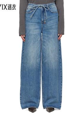 Ksubi 女款蓝色 Baggy 牛仔裤  迷衣时尚