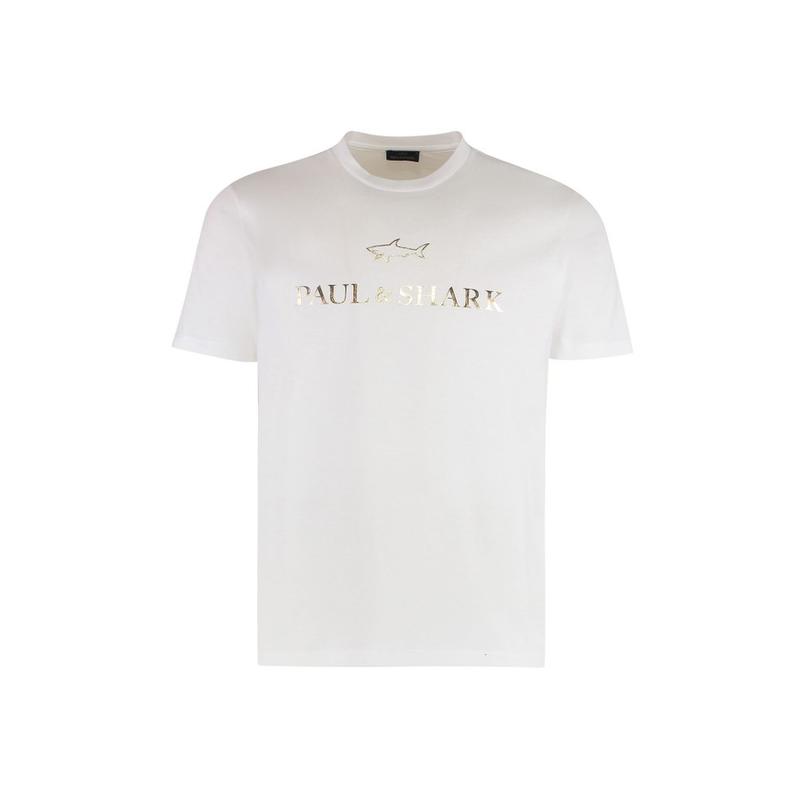 Paul  Shark 男士 FW25 T恤 標誌印花 T 卹