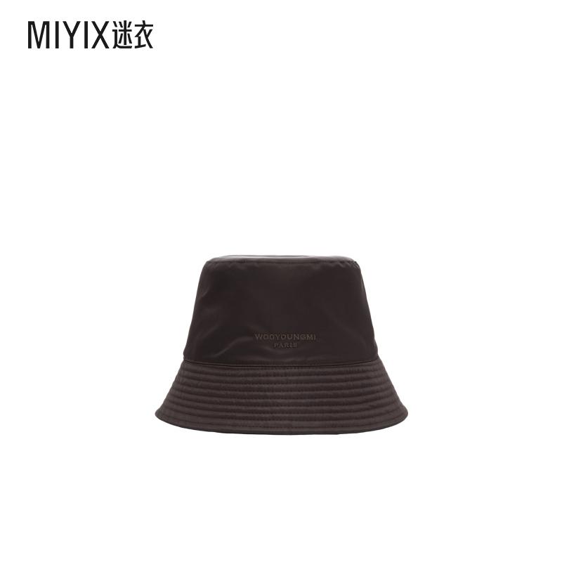 Wooyoungmi 男士 褶皱渔夫帽 迷衣时尚