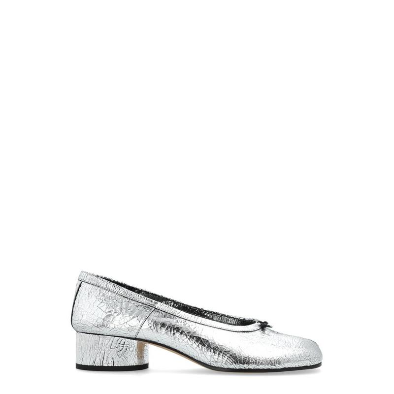 Maison Margiela 女士 SS25 芭蕾鞋 Tabi镜面分趾芭蕾舞鞋