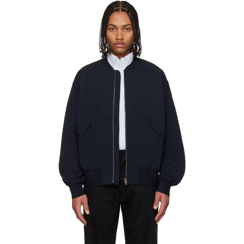 nanamica 男士 夹克 海军蓝 ALPHADRY Field 飞行员夹克
