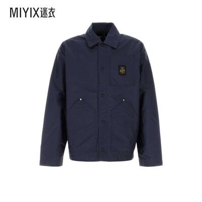 【春夏新品】RefrigiWear 男款Hart 海军蓝尼龙夹克 迷衣时尚