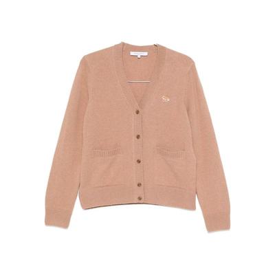 Maison Kitsuné 女士秋冬新品 开衫 狐狸寶寶寬鬆開襟衫