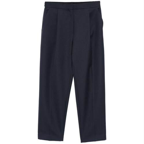 Theory 思睿 女士 SS25 长裤 PLT PNT.WOOL H 锥形