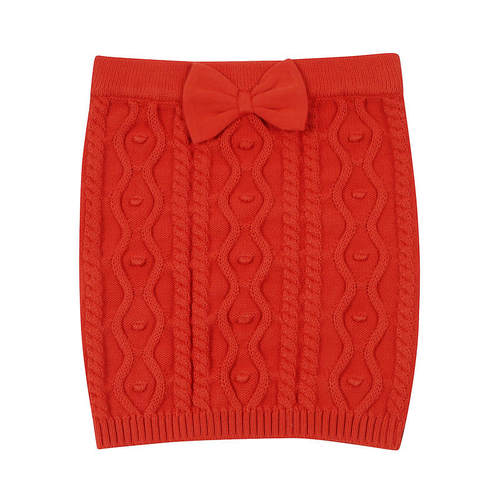 Mini Rodini 男童 FW25 中长裙 红色半身裙童装