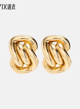 Jennifer Behr 女款Ellis 镀金耳环 迷衣时尚