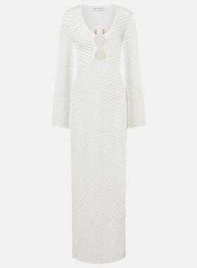 Rebecca Vallance 女士 中长连衣裙 Cassis 波浪纹针织长款连衣裙