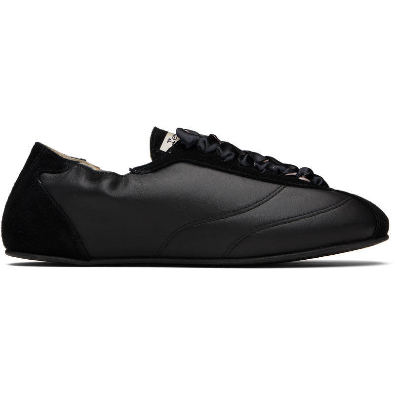 Repetto 女士 运动鞋 黑色 Silk Tennis 运动鞋