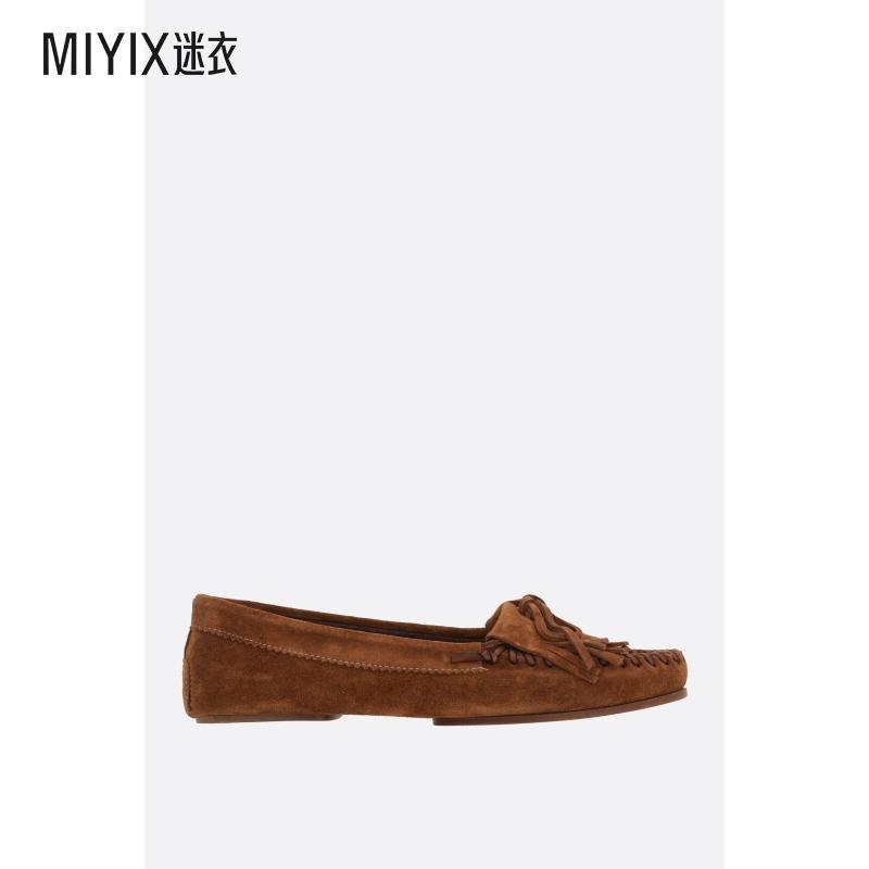 【春夏新品】Paris Texas 女款Indiana 绒面革乐福鞋 迷衣时尚