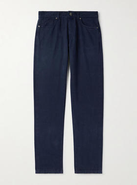 Slowear 男士 牛仔长裤 Incotex Division 蓝色修身锥形牛仔裤