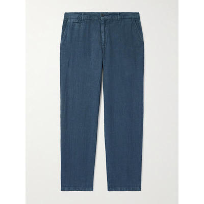 PORTUGUESE FLANNEL 男士 长裤 直筒亚麻裤子