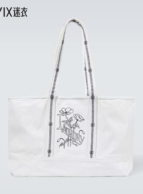 Bode 男款Laundry 刺绣帆布手提包 迷衣时尚