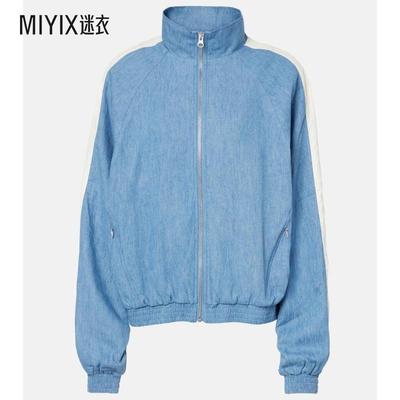 The Upside 女款Oracle Elias 麻纤维棉质青年布拉链夹克 迷衣时